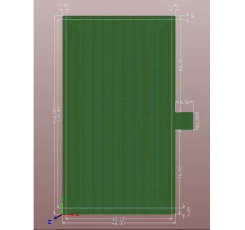 5寸电磁天线板模组